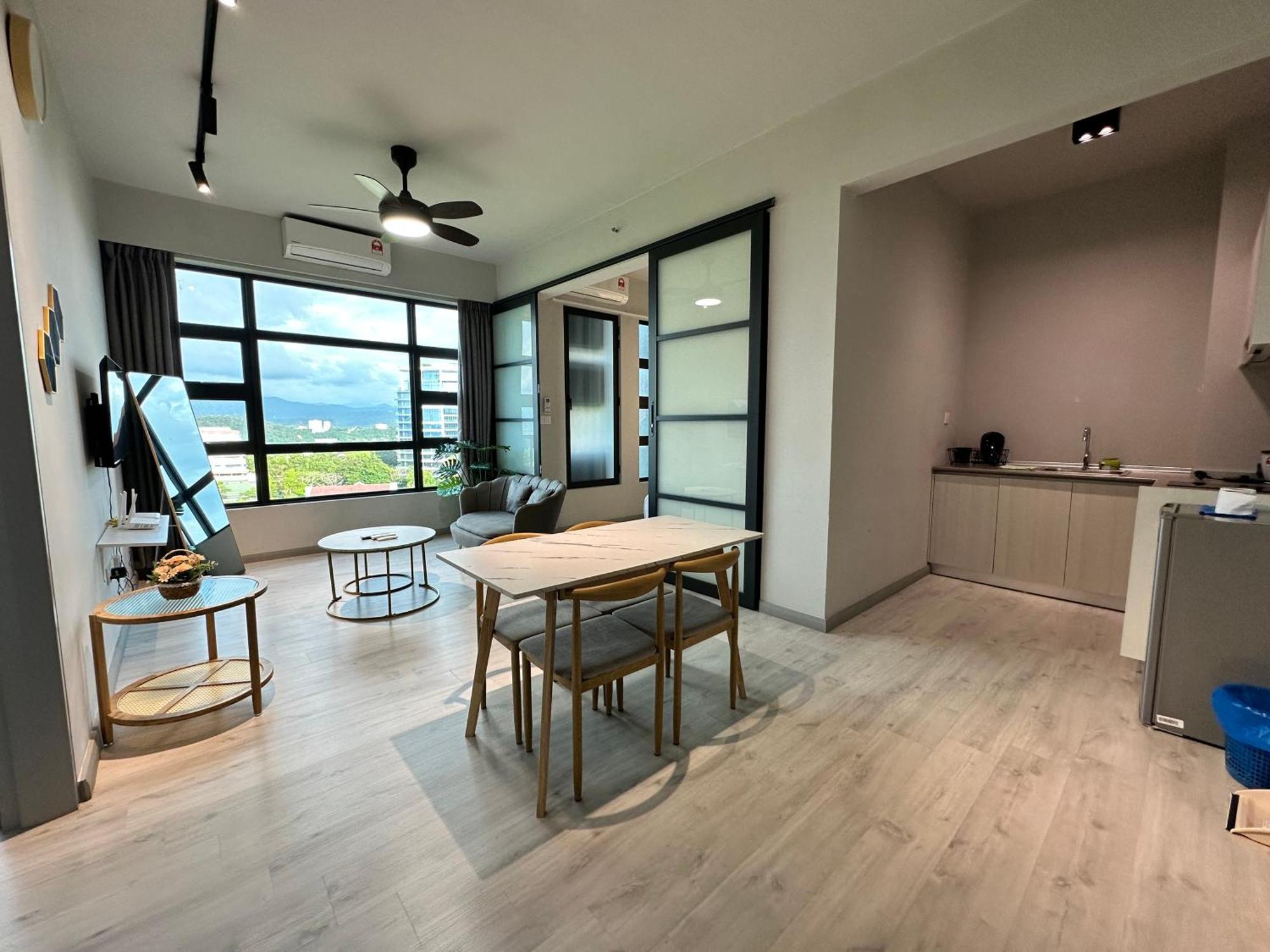 L Homestay Jesseltonquay Jq Kk City亚庇市区中心民宿2房1厕 Kota Kinabalu Extérieur photo