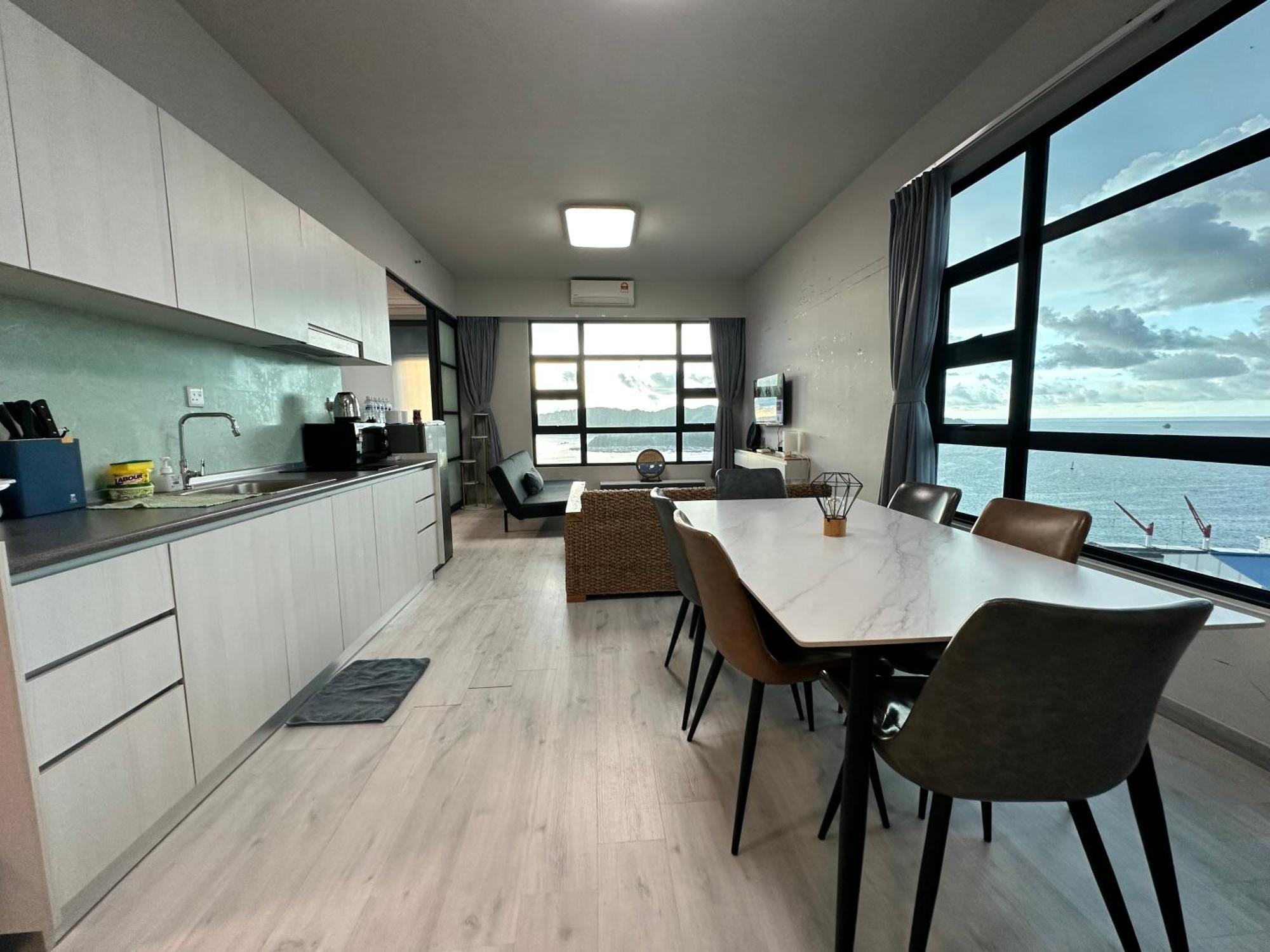 L Homestay Jesseltonquay Jq Kk City亚庇市区中心民宿2房1厕 Kota Kinabalu Extérieur photo