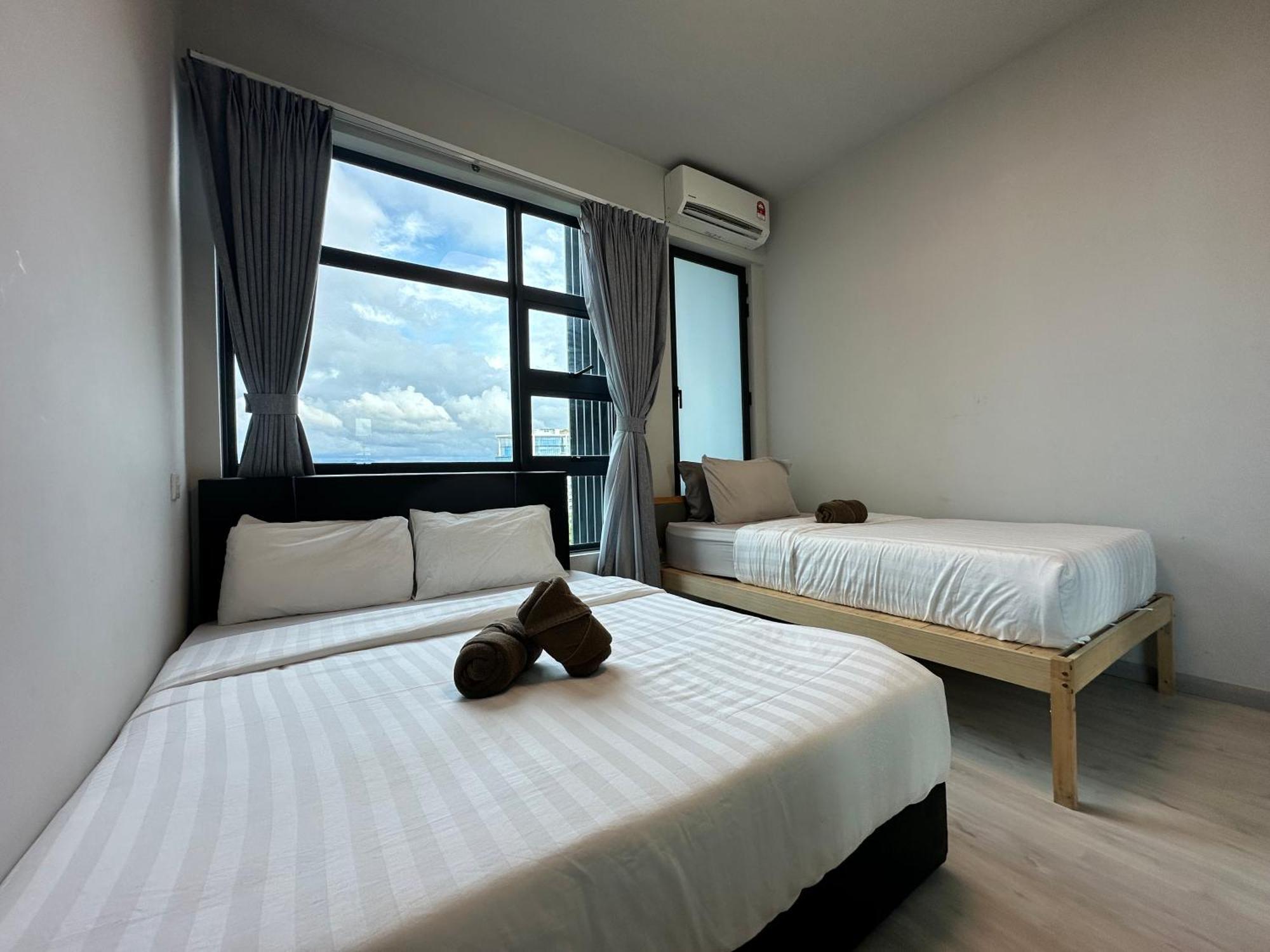 L Homestay Jesseltonquay Jq Kk City亚庇市区中心民宿2房1厕 Kota Kinabalu Extérieur photo